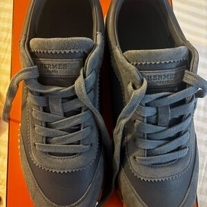 Hermes Women’s Charcoal Sneakers